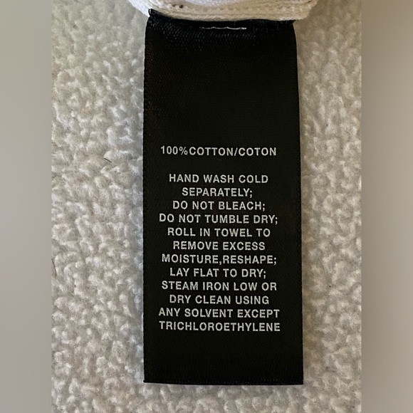 Lafayette 148 Cardigan Sweater Women's Small Cotton Black & Beige With Front Tie - Picture 6 of 9